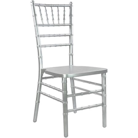 Flash Furniture Advantage Silver Chiavari Chair WDCHI-S